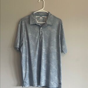 Men’s Large Stylish Blue Polo Shirt